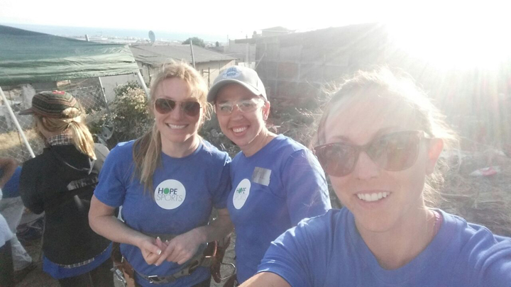 Jill's House Mexico house building Jill Officer Rachel Homan Heather Moyse