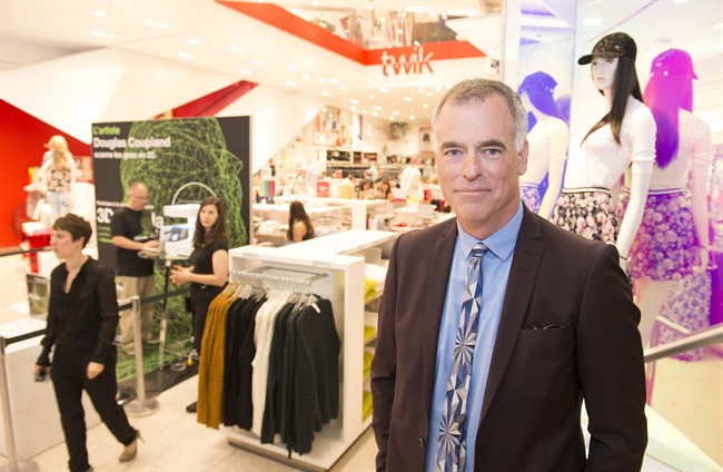 CEO Peter Simons of the Simons store chain poses in Quebec City.