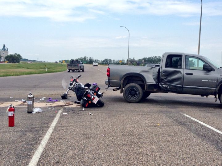 Lethbridge motorcycle crash