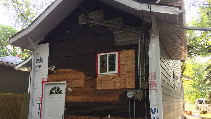 A lightning strike on July 15, 2015 caused $50,000 damage to a home on Lorne Avenue.