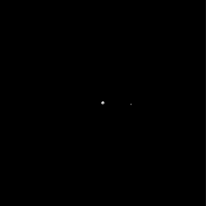 New Horizons on approach to Pluto