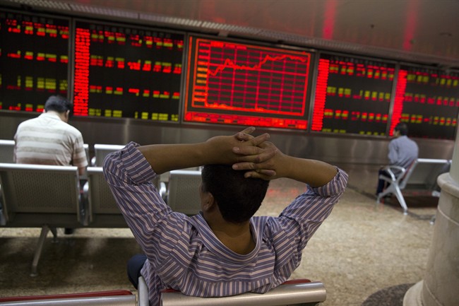 North American shares plunged in early trade on Monday. 