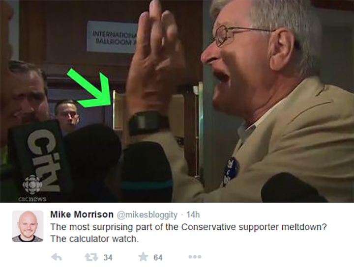 Harper supporter’s blowup births social media mockery - image