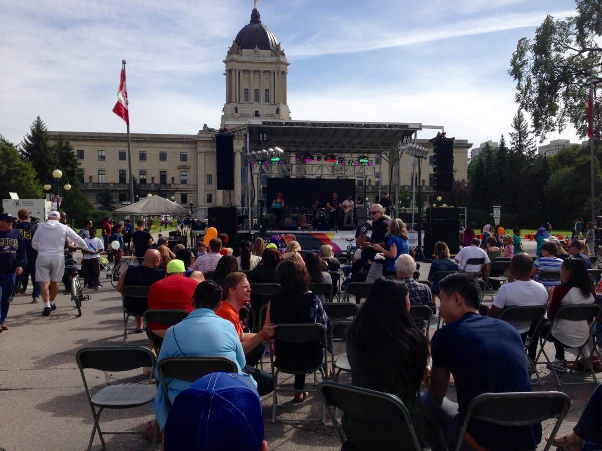 Thousands of Winnipeggers enjoyed live entertainment at ManyFest over the weekend.