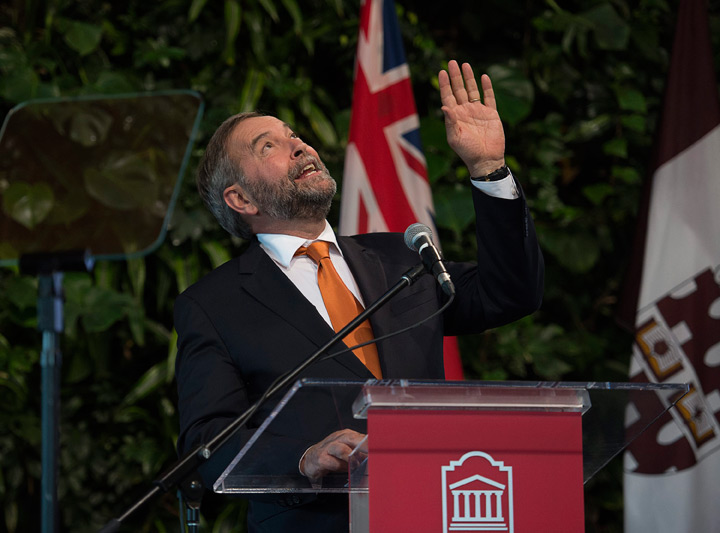 NDP leader Tom Mulcair