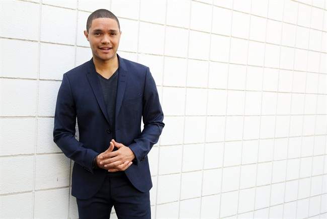 Noah arrives at 'Daily Show' ready 'terrified'