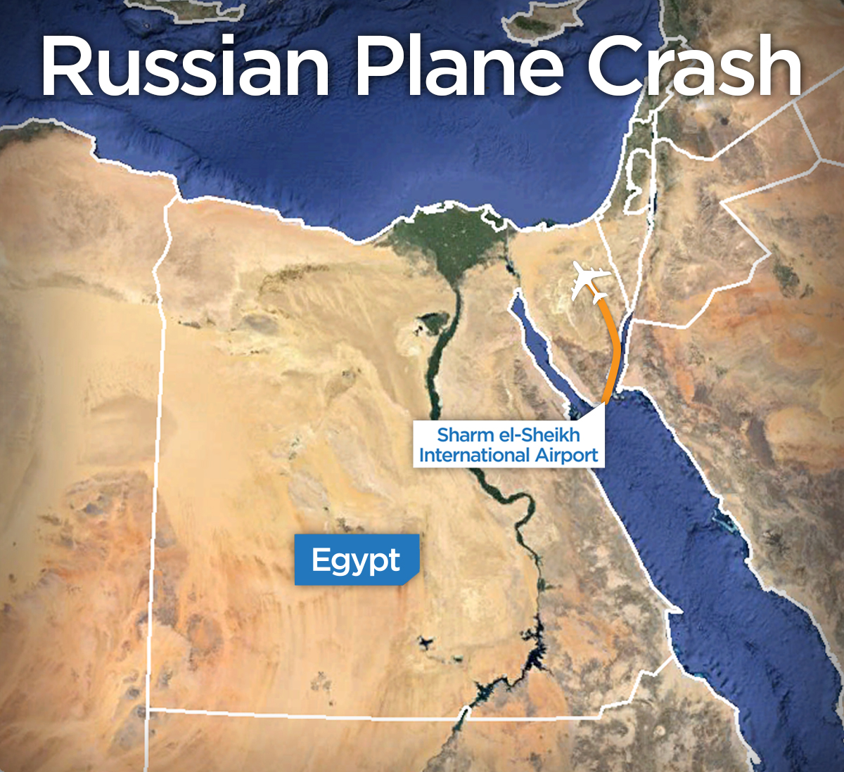 Flight 7K 9268: Timeline of the Russian flight which crashed in Egypt - image