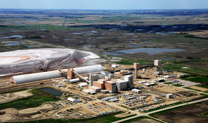 Graham Construction has worked on the Colonsay potash mine.