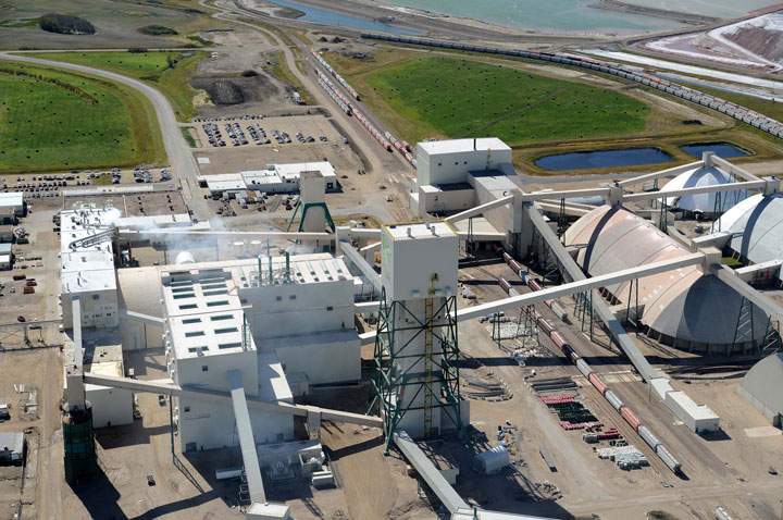 Graham Construction has worked on the Cory potash mine near Saskatoon.
