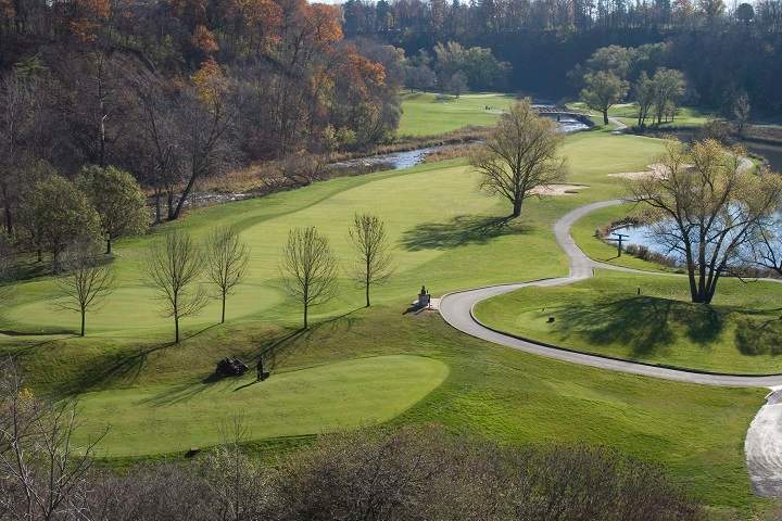 A view of the Glen Abbey Golf Course in Oakville, Ont., on Tuesday, Nov. 13, 2007.