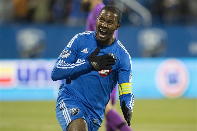 Montreal Impact captain Patrice Bernier.