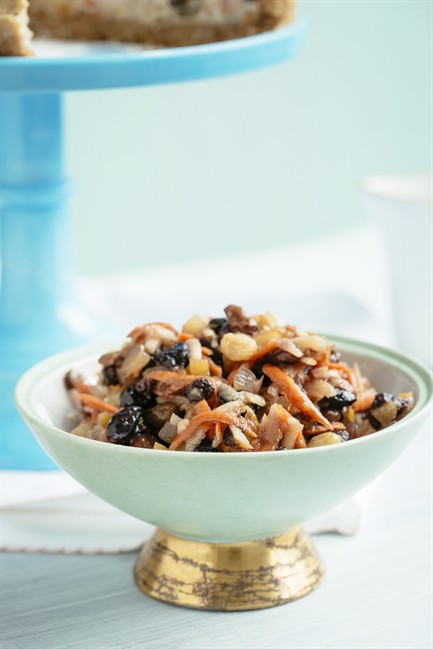 Carrot and Parsnip Fruit Mince: Add this to Christmas Cheesecake or use it to make mince tarts. 