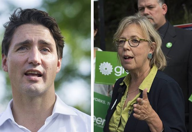 Prime Minister designate Justin Trudeau has invited Green Party Leader Elizabeth May to important upcoming talks regarding climate change. 