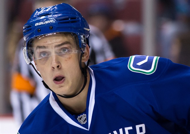 File photo. The Vancouver Canucks fell 4-2 to the Calgary Flames Saturday night.