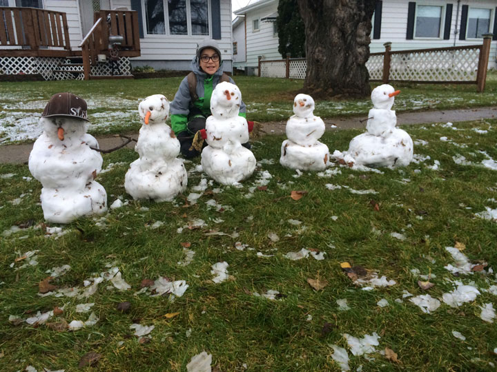 Nov. 5: Carla McCall took this Your Saskatchewan photo after the snowfall Wednesday in Wolseley.