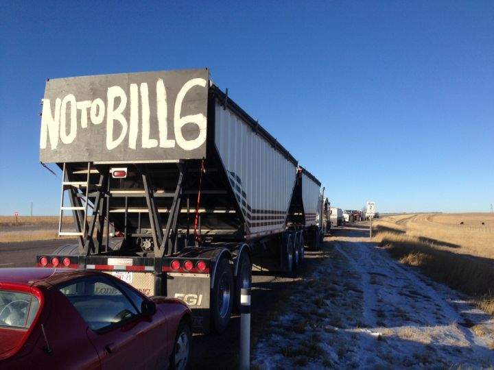 Bill 6 protest