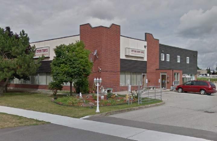 The Ram Dahm Hindu temple located on Bridge Street East in Kitchener, Ont. was hit by vandals on Nov. 15, 2015.