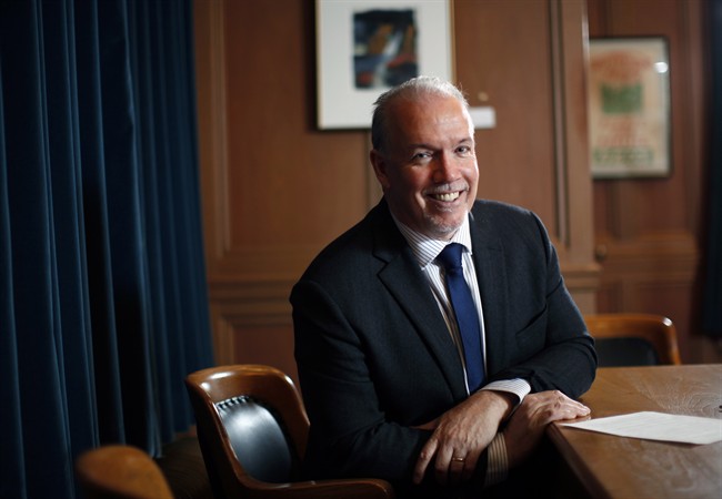 John Horgan file photo.