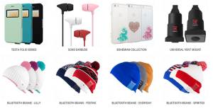 Caseco well designed mobile accessories and 63 Bluetooth built in headphon Beanies