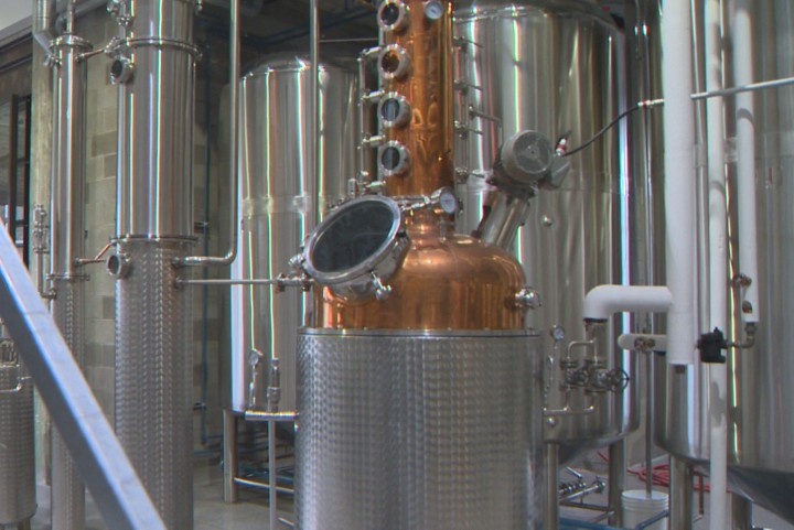A still at Cirka distilleries in Montreal's Sud-Ouest borough, Wednesday, December 23, 2015.