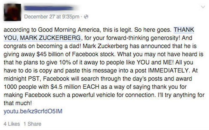 Unfortunately, this so-called Facebook lottery is nothing but a hoax.