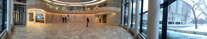 Inside the Gordon Oakes Redbear Student Centre - image