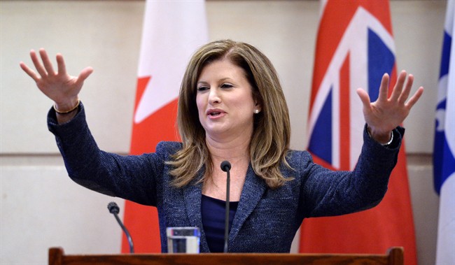 Interim Conservative leader Rona Ambrose.