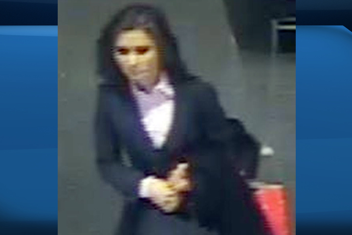 Police released this image of Rohinie Bisesar, after a woman was allegedly stabbed “without provocation” in a drugstore near Wellington and Bay streets Friday.