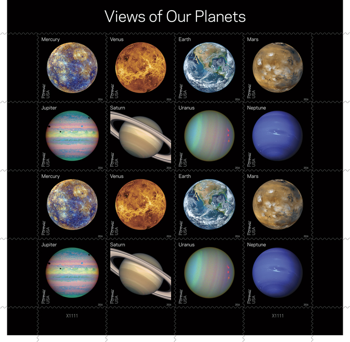 U.S. Postal Service issues Pluto, New Horizons stamp - image