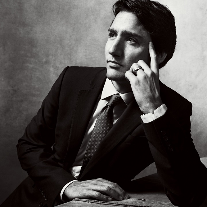 Justin Trudeau, wife Sophie, featured in Vogue magazine - image