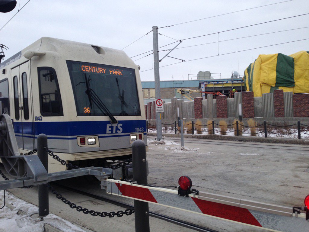 Edmonton's Metro LRT Line.