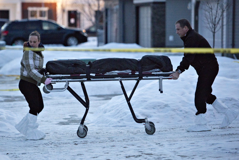 A 9mm handgun stolen in Surrey, B.C. in 2006 was used in an eight-victim mass killing in Edmonton in December 2015. 