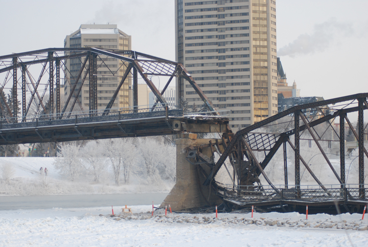 Jan. 12: Heidi Fischer took this Your Saskatchewan photo of the remnants of Saskatoon’s Traffic Bridge.
