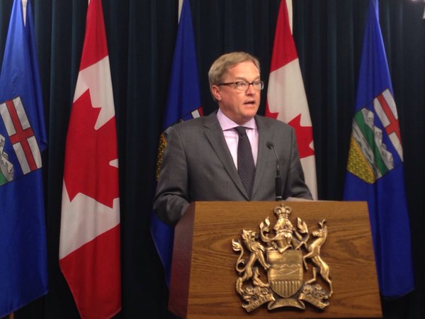 A file photo of Alberta Education Minister David Eggen from Wednesday, Jan. 13, 2016.