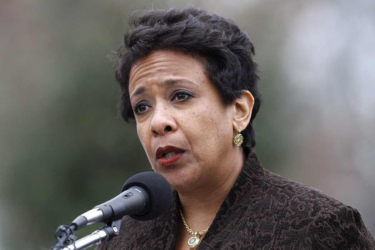 U.S. Attorney General Loretta Lynch.