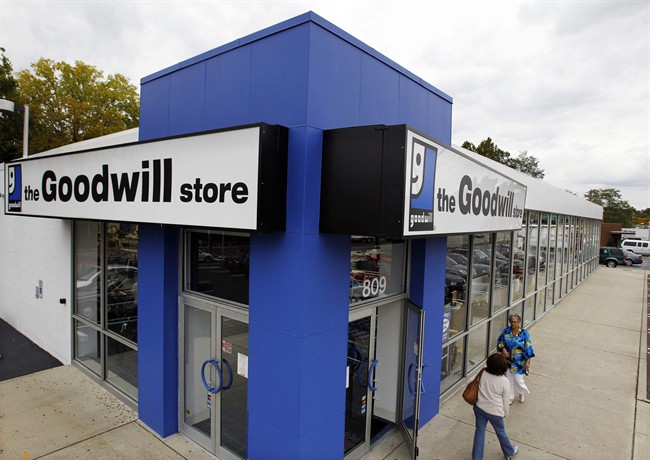 File shot of a Goodwill store. 
