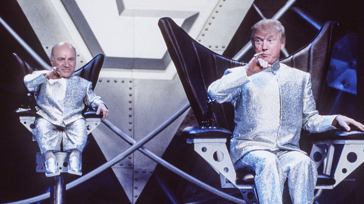 Kevin O'Leary's talk about entering politics has some asking if he is Donald Trump's Mini-Me.