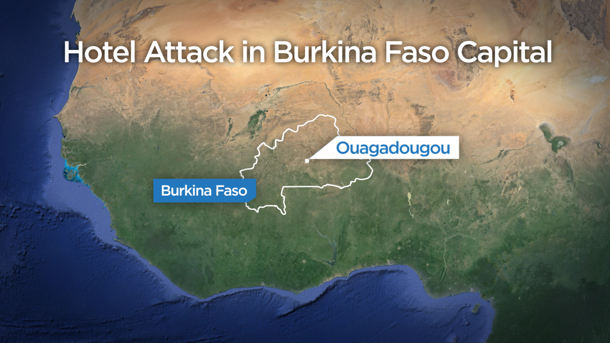 4 attackers, 23 others dead after attack at upscale Burkina Faso hotel - image