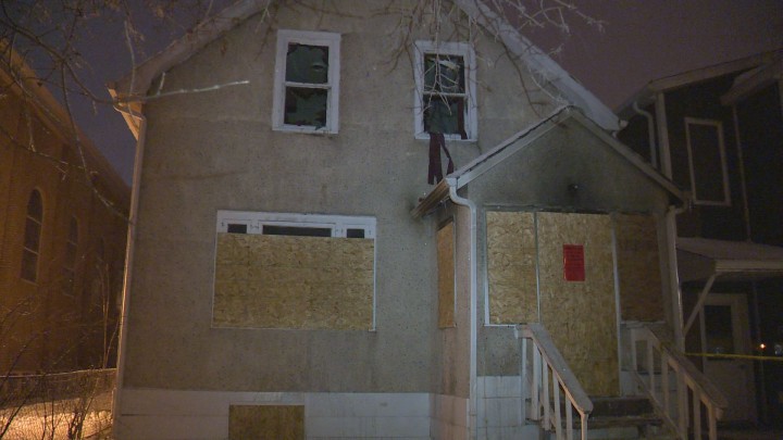 For the second time this week Regina firefighters were busy battling a fire at a home in the Heritage neighbourhood Thursday morning.