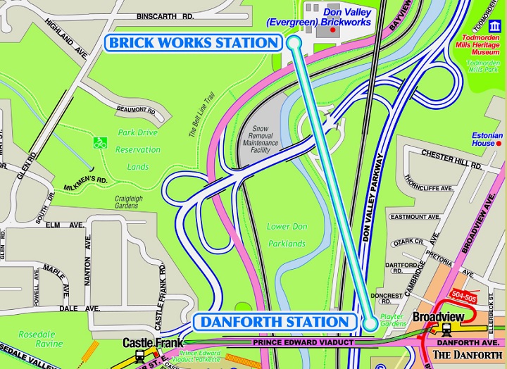 Privately funded cable car route proposed for Don Valley - image