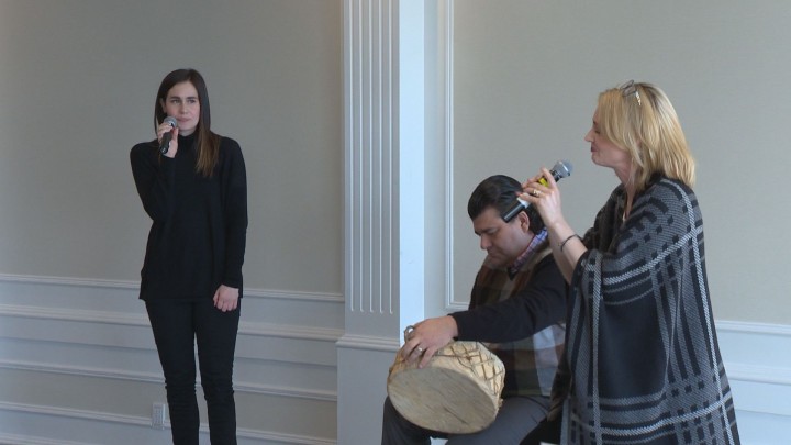 Kay Nasser has pledged to donate up to $100,000 for every download of a song by Saskatoon artist Elly Thorn. All proceeds go to the Canadian Red Cross.
