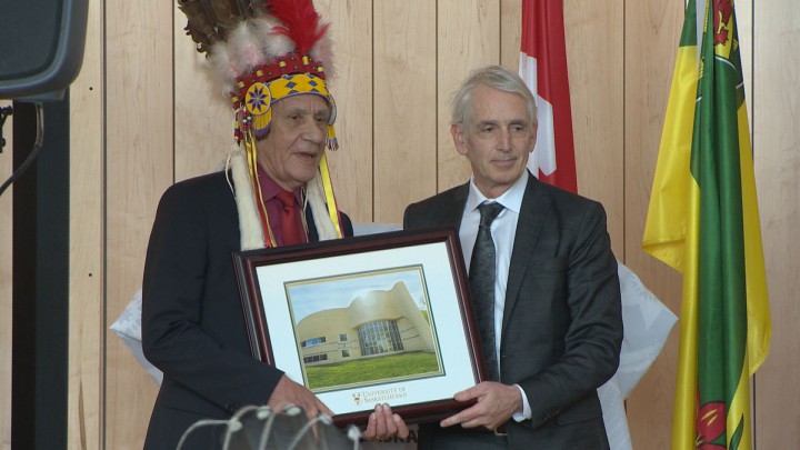 The Gordon Oakes Red Bear Student Centre is the home of the university's Aboriginal Students' Centre, but is designed for people of all backgrounds.