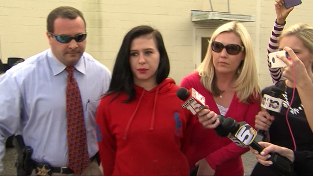 Mother arrested after video of her doing drugs in front of crying toddler goes viral - image