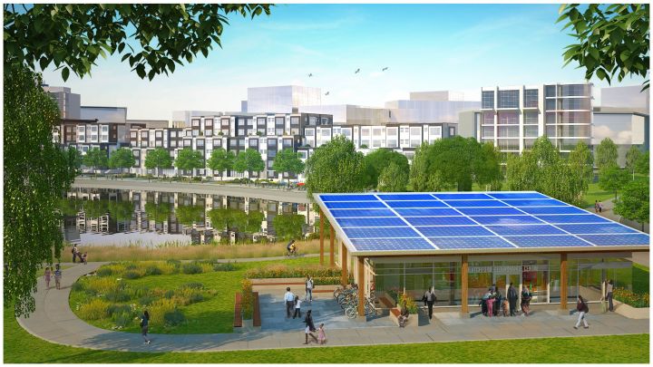 A look at the proposed design of the Blatchford development at Edmonton’s old City Centre Airport.