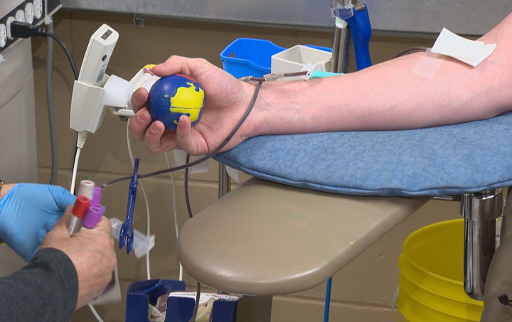 A group that opposes Canadian private blood clinics like the one that recently opened in Saskatchewan is hosting a reception on Parliament Hill.