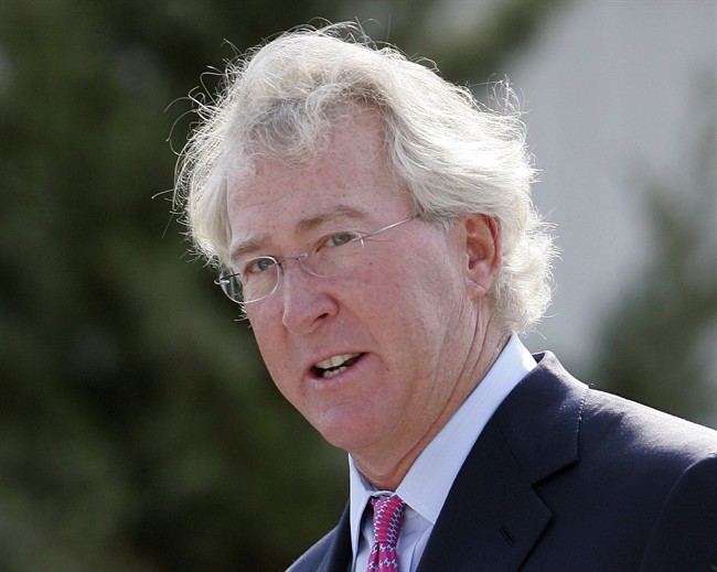 In a Sept. 8, 2009, file photo, Chesapeake Energy Corp. CEO Aubrey McClendon speaks during the opening of a compressed natural gas filling station in Oklahoma City. Oklahoma City police say McClendon, a natural gas industry titan who was indicted on Tuesday, March 1, 2016, by a federal grand jury for allegedly conspiring to rig bids to buy oil and natural gas leases in northwest Oklahoma, was killed Wednesday in a fiery single-car crash in Oklahoma City.
