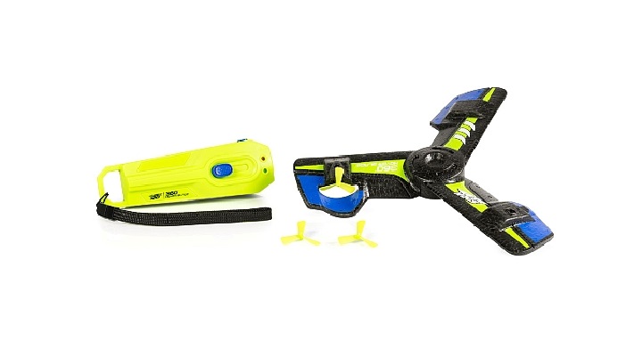 The Air Hogs 360 Hoverblade has a "remote control slider to increase power to take to the skies both indoors and outdoors." $34.99.