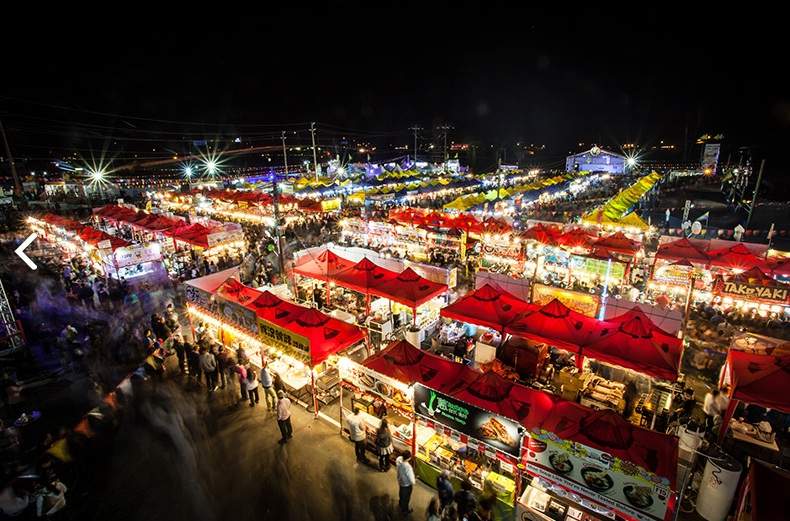Scenes from the Richmond Night Market in 2016