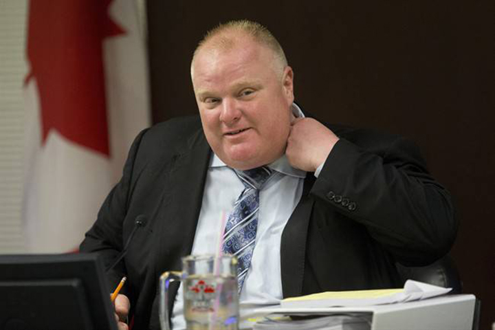 Rob Ford attends an Executive Committee meeting at city hall in Toronto on Tuesday, May 28, 2013 (Chris Young/Canadian Press).