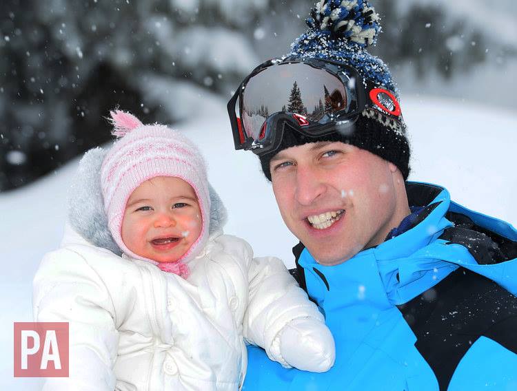 Princess Charlotte, Prince George, Kate Middleton, Prince William